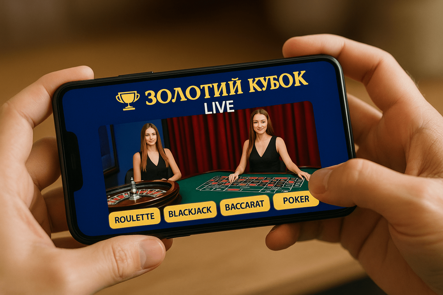 Live-казино Золотий Кубок